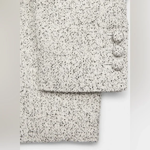 NEW! ARITZIA Babaton Acquire Jacket - Tweed (Ecru/Black)